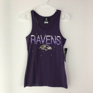 NFL Team Apparel Baltimore Ravens Tank Top